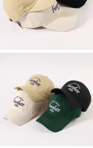 Amerikanische Vintage Soft-Top Baseballkappe für Damen und Herren, stylischer Sonnenhut.