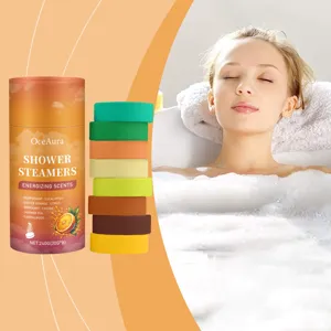 OceAura Duschbrause Aromatherapie Bade-Tabletten Set entspannendes Spa-Erlebnis zu Hause Körperpflege