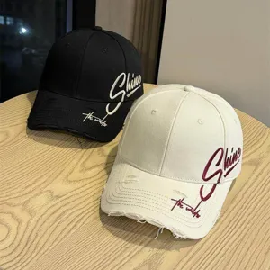 Damen Baseballcap Frühling Herbst breite Krempe Sonnenschutz lässige Mode Outdoor Sonnenhut neu