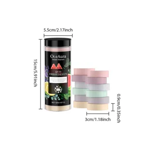 Set de pastillas de ducha aromaterapia 12 pz, aromas relajantes de larga duración para spa.