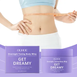 OUHOE overnight toning body whip cream 100g firming skin contour smoothing body care product