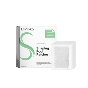 Laniska Shaping Foot Patches 12pcs Soin Corps Peau Douce Vitalite Utilisation Quotidienne