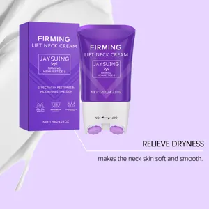 Crema reafirmante para el cuello JAYSUING con rodillo, hidrata y nutre la piel delicadamente.