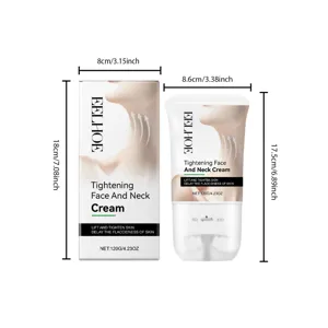 EELHOE crema reafirmante de cuello con rodillo antiedad hidratante de 120g tubo