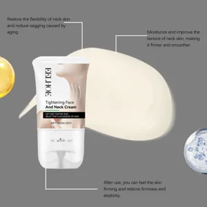 Crema Reafirmante para Cuello Roller Hidratante Antiarrugas Cuidado Facial 120g