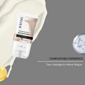 Crema reafirmante para el cuello EELHOE con rodillo, antiedad hidratante y tensor 120g