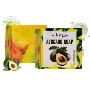 HOYGI Avocado Soap Bar Gentle Skin Cleansing and Moisturizing Nourishing Care 100g