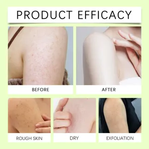 Confronto di efficacia dello scrub corpo alla citronella per una pelle liscia