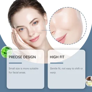 Bandes de cire dépilatoire pour le visage, design doux et précis pour les petites zones.
