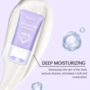 Eelhoe collagen firming neck cream with roller 120g deep moisturizing anti aging