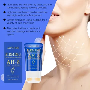 Firming neck cream with roller ball, anti-aging and moisturizing neck skin care 120g