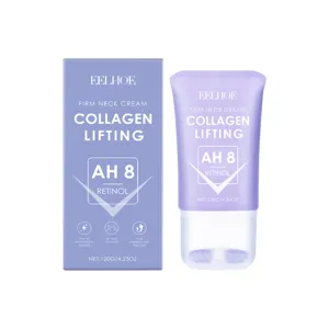 Eelhoe firming neck cream with collagen and retinol, anti-aging roller massage design, 120g