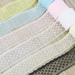 Colorful lace ribbon rolls set for DIY crafts, gift wrapping, and sewing accessories.