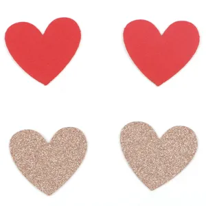 Heart confetti for Valentine's wedding party decoration DIY romantic love gift packaging supplies