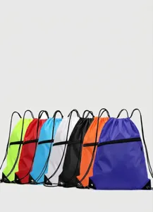 Oxford Stoff Kordelzug Rucksack Sport Gym Beutel Freizeittasche Mehrfarbig Wasserdicht