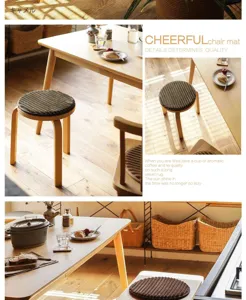 Corduroy chair cushion detail showing soft ribbed texture and cozy lifestyle dining setting.