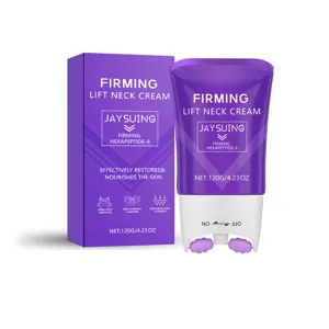 Jaysuing crema reafirmante para el cuello con aplicador de rodillo 120g antienvejecimiento