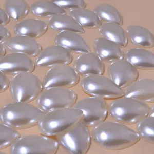 ABS Perla Artificiale Goccia Perline Sfuse per Artigianato Fai da Te Accessori per Abbigliamento Gioielli