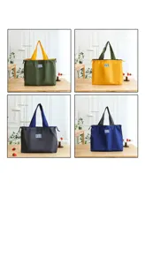 Sac cabas pliable grand sac de courses réutilisable sac d épaule décontracté sac fourre-tout