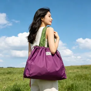 Grand sac cabas pliable pour femmes, sac de courses de voyage de maman élégant.