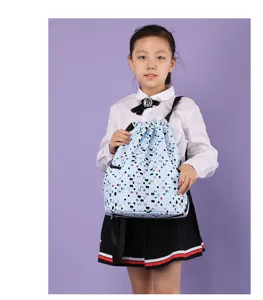 Sac à dos léger pour enfants motif dessin animé mignon étanche en tissu oxford pour l'école