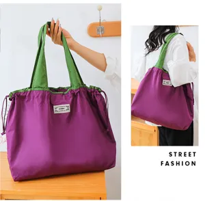 Grosse Kapazitaet faltbare Einkaufstasche, tragbare Tasche und Reise Windeltasche.