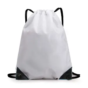 Zaino con Coulisse in Tessuto Oxford Ispessito Impermeabile Sport Viaggio Borsa Palestra Stoccaggio Rucksack Casual Outdoor