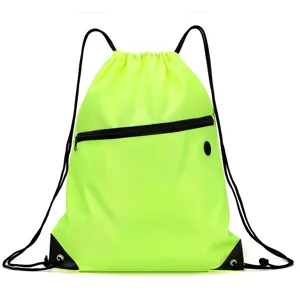 Oxford-Gewebe Kordelzug Rucksack Wasserdicht Sport Fitness Tasche Leicht Casual Reise Rucksack Für Outdoor Sport Unisex
