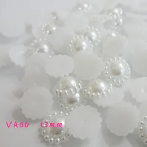 Zonnebloem Kunstparel Kralen Kunststof Hars Flatback Kralen Voor DIY Sieraden Maken Ambachten Kleding Accessoires