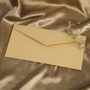 Vintage Leinenstruktur Papierumschlag fuer Hochzeitseinladungen, Retro Briefe und Postkarten.