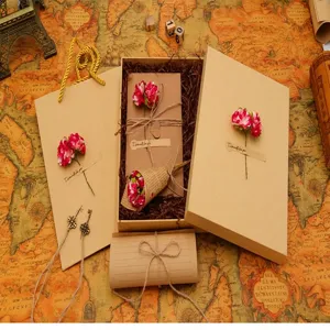 Vintage stationery letter paper envelope gift box set romantic Valentine's Day love letter