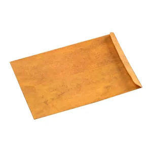 Vintage retro kraft paper envelope for love letters, stationery, and handwritten holiday notes.