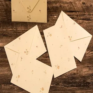 Vintage floral stationery envelope set retro cute letter paper sweet writing paper pack