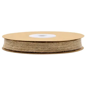 Natural jute twine roll for DIY craft, handmade decoration, apparel and home accessories.