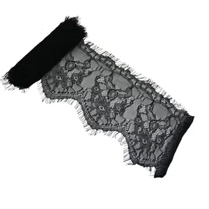 Black lace trim ribbon for clothing sewing DIY apparel wedding gift packaging decoration