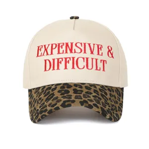Casquette de Baseball Brodée de Lettres Vintage en Coton Unisexe Color-block Patchwork Trucker Hat Retro Visière Solaire