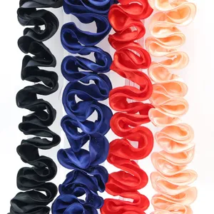 Nastro plissé volant pizzo raso 9cm DIY cucito collo indumento materiale artigianale 0,9m