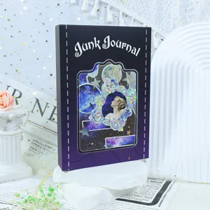 Junk Journal set vintage sterrenhemel esthetische schrijfwaren voor scrapbooking art