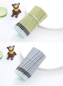 Large capacity K35 gel pen refills in muted green and grey colors for stationery wholesale