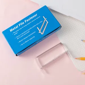 Metal file fastener binder clip office document organizer paper storage tool
