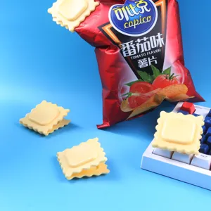 Leuke creatieve chips clip snack zak afdichting klem schattige briefpapier kantoor