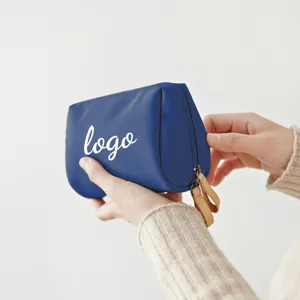 Minibolso Cosmético Portátil de Estilo Coreano Bolsa de Almacenamiento de Viaje Minimalista Organizador de Maquillaje Portátil Uso Diario