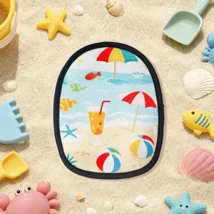 Gant de plage pour enlever le sable des enfants, accessoire d'été essentiel pour nettoyer le sable.