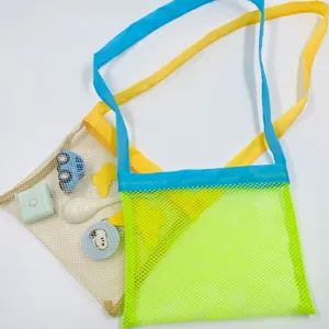 Kinder Strand Netztasche Spielzeug Aufbewahrungstasche Tragetasche Organizer Beutel