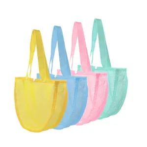 Tsanta Apothikeysis Diktyou gia Paichnidia Paralias Polychromi Tote Organizer