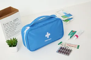 Sac de premiers secours d'urgence portable grande capacité rangement médical pour voyage