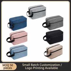 Oxford cloth makeup bag multi-color portable toiletry travel storage wash bag waterproof.