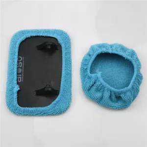 Set di coperture per panni di pulizia auto in microfibra per spazzola per finestre.