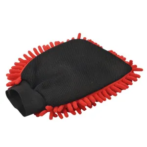 Microfiber Chenille Car Wash Mitt Double-Sided Auto Cleaning Glove Soft Auto Care Tool