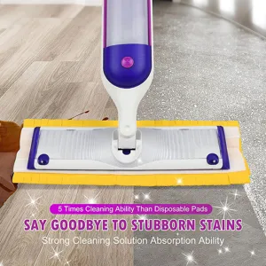 Almohadilla de mof de repuesto y cabezal compatibles con Swiffer PowerMop, microfibra.